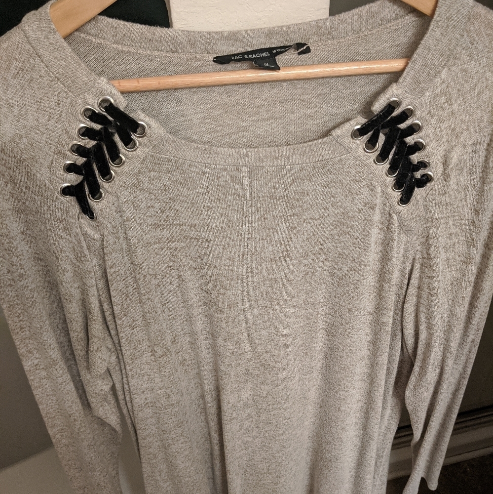 Long sleeve Zac and Rachel shirt